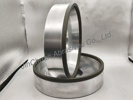 6A2 Harzbindung CBN Schleifräder mit Durchmesser 203 mm Innenloch 84 mm Dicke 51 mm