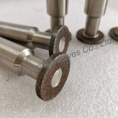 Elektroplattierte CBN-Schleifstücke zum Schleifen von Metallen