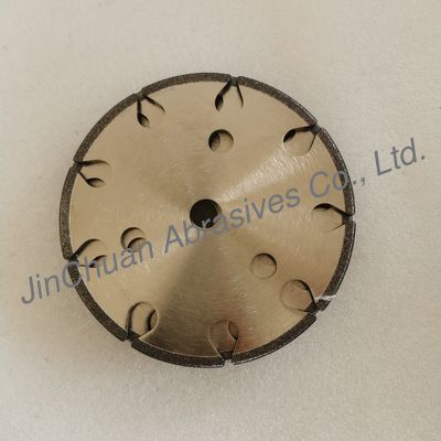 B80/100 145*4,8 * 16 *6 mm Dinasaw CBN Zyklone Schleifräder zum Schärfen von Kettensägen