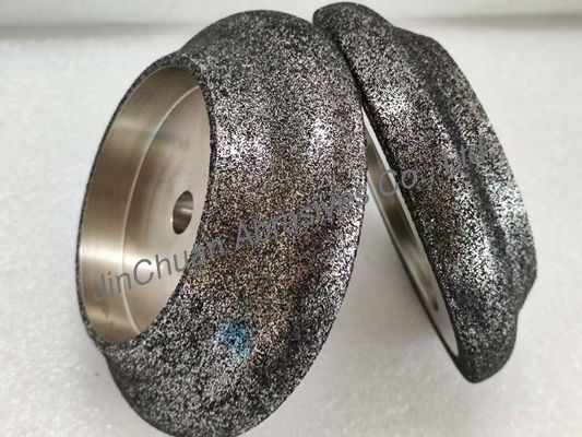 Elektroplattierte CBN-Schleifrad für Bandsäge mit Stahlkörperdurchmesser 127 mm