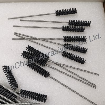 Schleifbürsten für die Präzisionspolierung von Löchern und für die Bearbeitung von inneren Löchern auf CNC-Fräsmaschinenwerkzeugen