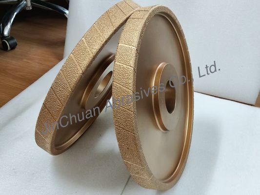 400 mm Rohkorn Vakuum Brazed Diamong Rad D25/30 Schleifrad für Gusseisen