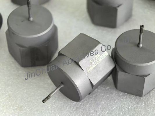 Anpassbares Metall Sinterdiamantbohrwerk Silber Grau Erste Klasse
