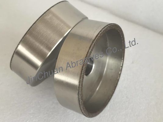 6A2 Becherrad für Stellit Sägeblatt Schleif- und Schärfrad elektroplattiert