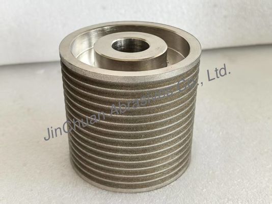 Spezielle Größe und Form, bernsteinfarbene, galvanisch gebundene CBN-Schleifscheiben zum Schleifen und Schärfen