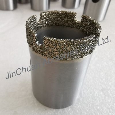 6A2 38*53*M16 mm D30/35 vakuumgeschweißte Diamantbohrer für die Medizinindustrie