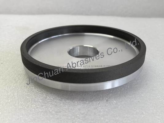 Doppelkörnige 6A9 Diamant-Schleifscheibe mit 2 verschiedenen Körnungen D126/D46