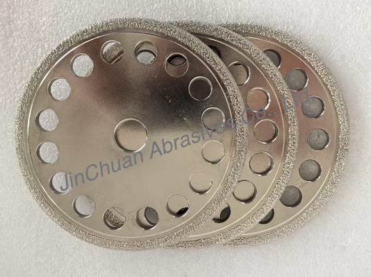 Hochleistungs-Vakuum-Hartgelötete Diamantschleifscheiben für Gussbearbeitung mit D40/45 Körnung, anpassbarer Form und langer Lebensdauer