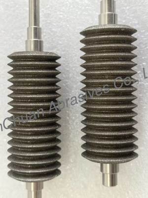 Nicht-standardmäßig angepasste CBN-Schleifrad 30*122,5*6*3 mm zum Schärfen von Multitool-Sägen ((BIM, HCS, HSS)