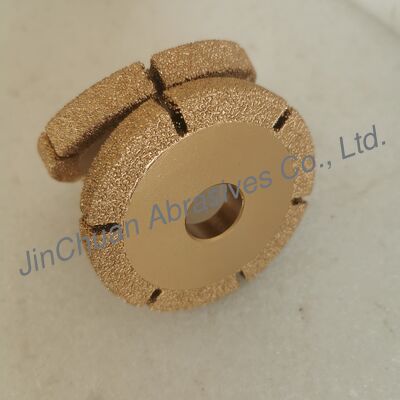 Brazing Diamond Grinding Wheel 76*10*20*10mm D35/40 geeignet für das Schweißen von komplexen und präzisen Strukturen.