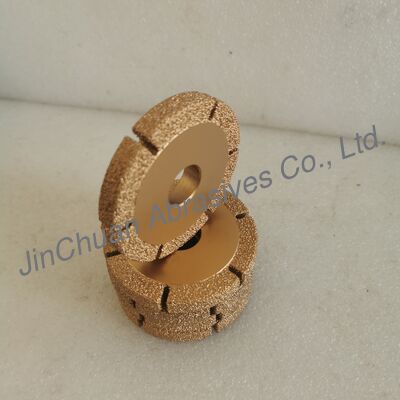 Brazing Diamond Grinding Wheel 76*10*20*10mm D35/40 geeignet für das Schweißen von komplexen und präzisen Strukturen.