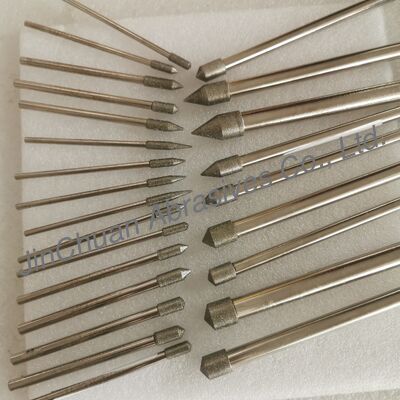 12*10*10*120mm 45°-120° D126 Elektroplattierte Schleifstücke für Zementkarbid