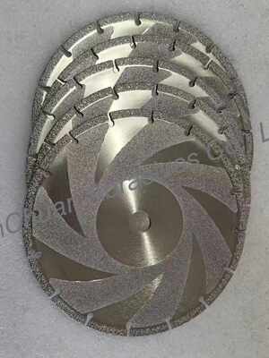 galvanisch beschichtete Diamantschleifscheiben, Durchmesser 230mm, Körnung D35/40