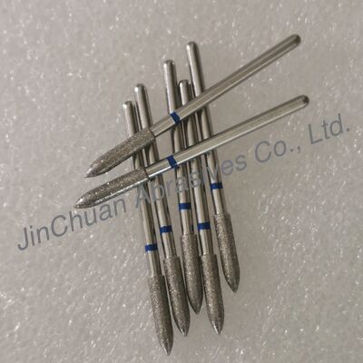 Kundenspezifische 2-lagige galvanisch beschichtete Diamant-Niedriggeschwindigkeitsbohrer für die Zahnmedizin