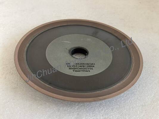 Schwarze Bakelit-Platte Diamantschleif- und Schärfschleifscheibe für CNC-Maschine