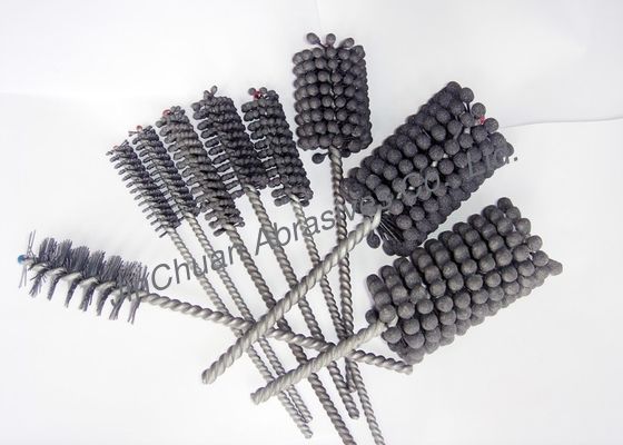 Veredelung von Bohrungen Flexible Honing-Pinsel