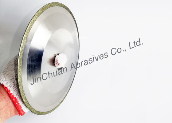 D151Flat galvanisierte Diamond Grinding Wheels For Bench-Schleifer Sharpening