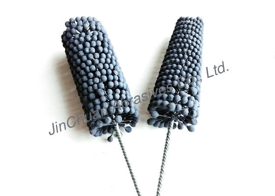 Setzen Sie das kleiden des Zylinder-Flexschleifstein-Werkzeugs/das Polnisch Flexschleifstein-Bürsten-Ventilkörper