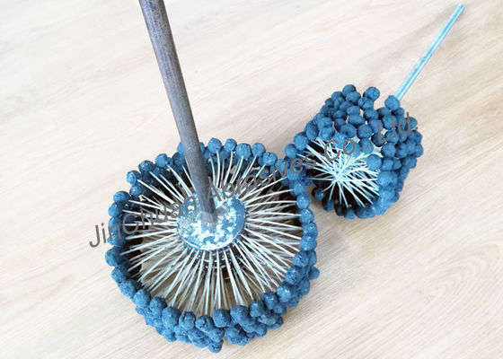 Größerer Durchmesser, der abschleifende Silikon-Karbid-Flexschleifstein-Bürste poliert und entgrät