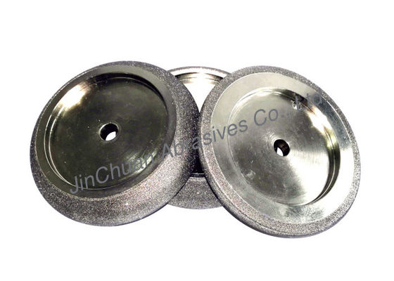 Hoher Maßgenauigkeit CBN, der Räder für hölzernes Band schärft, sah 6 Zoll