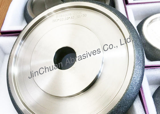 Galvanisierter CBN, der Rad 8" für das hölzerne Band-Sägemühlen-Blatt-Schärfen schärft