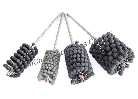 Kundenspezifische industrielle flexible abziehende Bürste für das Präzisions-Loch-Polnisch