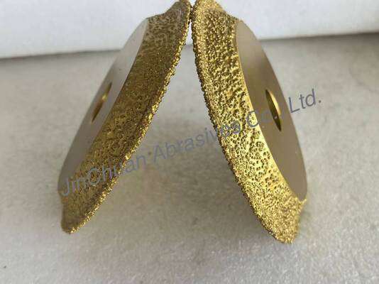127 mm geschweißtes Diamantschleifrad D20/25 Wärmeschädenfrei für das Präzisionsschleifen von Carbide