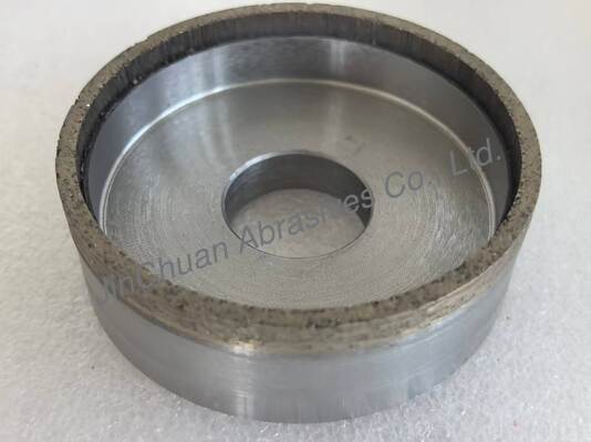 6A2 Metallbindung Diamantschleifscheiben für Schleifband, Diamantkornnummer 450