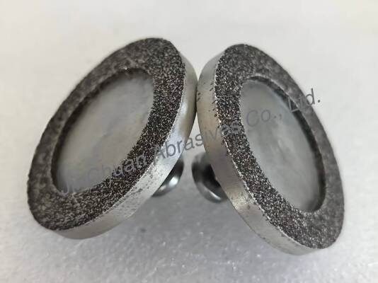 Custom 50mm Durchmesser B252 Grit Größe Elektroplattierte CBN Schleifkopf für hochharte Metalle