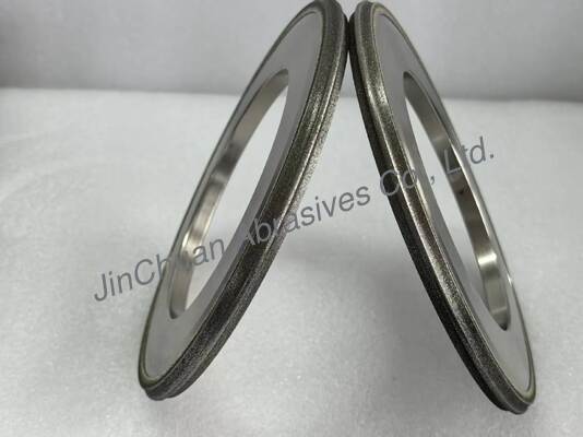Anpassbares elektroplattiertes Diamantschleifrad 200x10,5x127x5mm zum Schärfen von Karbidsägen