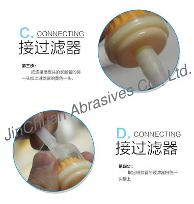 Edelstahl-Diamant-Miniaturmassage-kleine Diamant-Datei für Haut-Schönheit