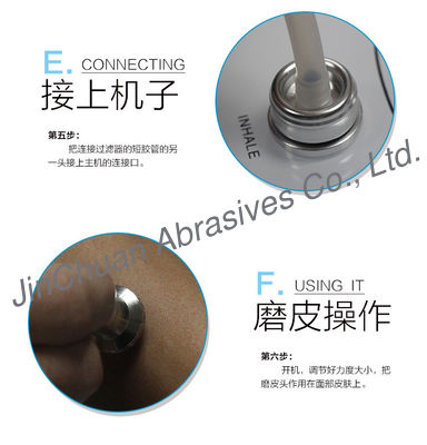 Edelstahl-Diamant-Miniaturmassage-kleine Diamant-Datei für Haut-Schönheit