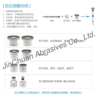 Edelstahl-Diamant-Miniaturmassage-kleine Diamant-Datei für Haut-Schönheit