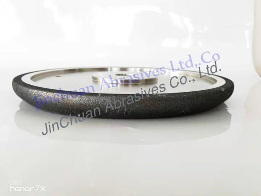 Kundengebundene 12 Zoll galvanisierte CBN-Diamantschleifscheibe mit Lokalisierungsloch zwei für Band sah das Schärfen