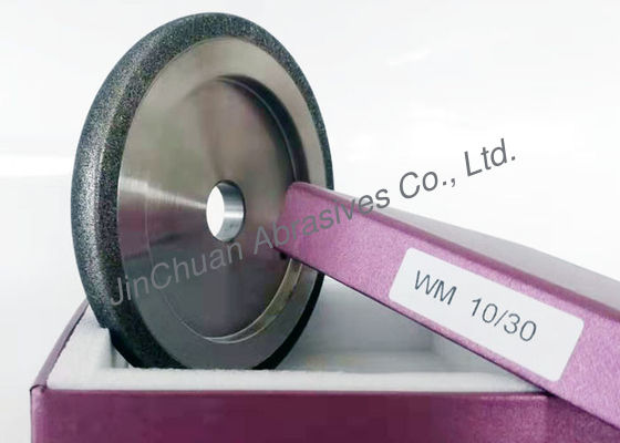 10 / 30 Winkel CBN-Räder für Band sahen das Schärfen für hölzerne flache Hochleistung Mizer