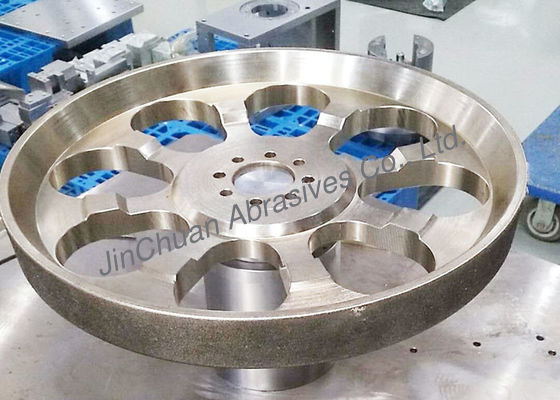 Korn B 60/70 galvanisierte Stärke CBN-Diamantschleifscheibe CBN Schleifscheibe-55mm