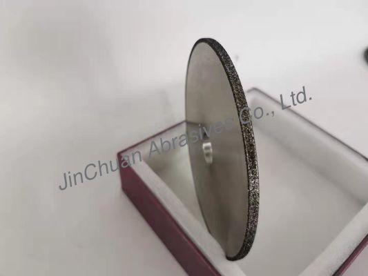 6mm Stärke-Doppelschicht CBN-Diamantschleifscheibe-runde Form 125MM * 6MM * 20MM