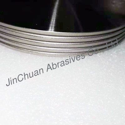 Schleifscheiben CBN, Band schärfend sahen, Rundschreiben, dunkelbraune galvanisierte Schleifscheibe