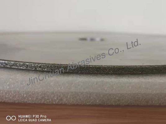 Gray Electroplated Diamond Grinding Wheels mit Stahlkörper-Ausschnitt-Blatt D40/45