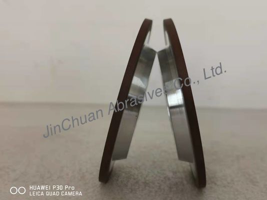 100mm 3A1 flacher Bogen Diamond Grinding Wheel Resin Bonded für Kreissägeblatt