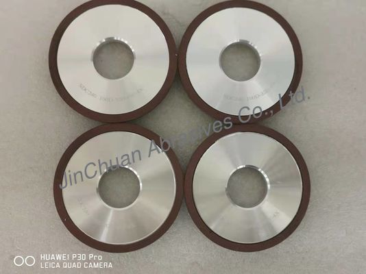 100mm 3A1 flacher Bogen Diamond Grinding Wheel Resin Bonded für Kreissägeblatt