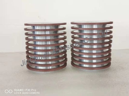 100mm 3A1 flacher Bogen Diamond Grinding Wheel Resin Bonded für Kreissägeblatt