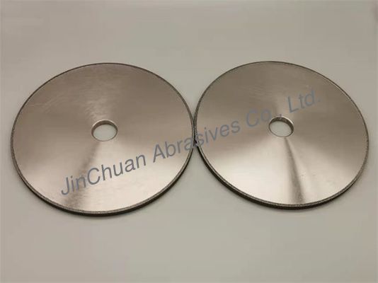 Kundengebundene galvanisierte CBN-Schleifscheibe-Doppelschicht 1506202 B91